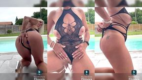 qui vient me mettre une petite fessee et jouer avec moi autour de la piscine