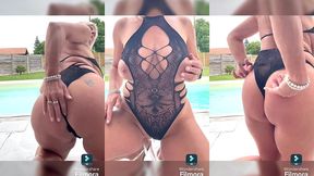 qui vient me mettre une petite fessee et jouer avec moi autour de la piscine