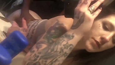 Cheating whore tries to keep her voice down while getting pounded