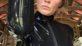 Post-Filming Latex Sweat
