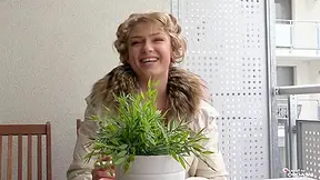 Beautiful Blonde Masturbates With Vibrator, Searching For With Lucy Heart