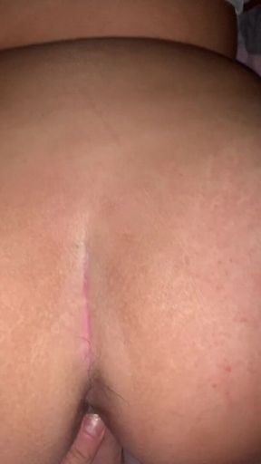 British amateur tells her Stepdaddy to fuck her creamy wet pussy