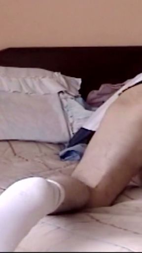 My husband put a camera to record the first time I cuckold him with his friend   Clip 1