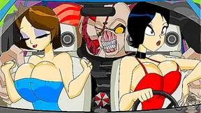 Luscious Claire Jiggles Through Zombie Mayhem in Steamy Resident Evil Hentai