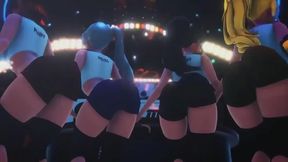 Sexy MMD Anime Girl Dances Seductively in Hauntingly Hot 3D Action