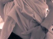 Cottagecore femboy getting naughty in her nightie