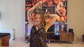 The Witch Was Fucked Hard And Disenchanted With A Big Dick, Cumming On Her Face