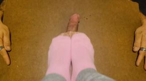 Pretty in pink sock trample