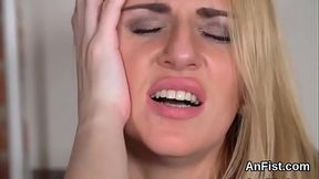 Flirty lesbian hotties are gaping and fisting anals