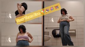 Happy New Year Wearing My New Black Bra Feeding U Spit Olympics Found Footage