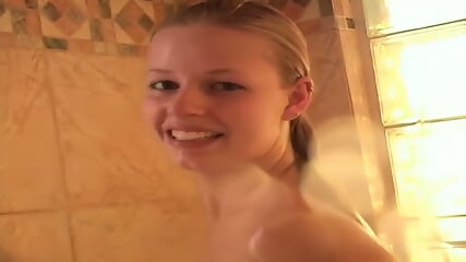 AI Enhanced - Mary Anne takes a shower