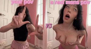 What Femdom Brat Sends You VS What She Sends To A Real Man