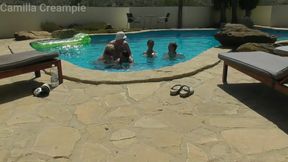 Mffff Orgy in the Pool