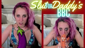 Slut for Cyber-Daddy's BBC