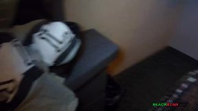 slutty step mother and tag team bbc draining cock with there mouth