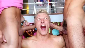 Phillip Aubrey Goes Wild in Hot Three-Way Bareback Ride – XXX Gay