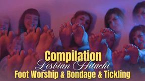 Compilation Lesbian Hitachi, Duct Tape Bondage & Foot Tickling: Miss Bimby Loves to Dominate Cute Devil & Bia Roman (1080p - EVOL FEET) Female Domination - Foot Worship - Vibrator - Boot Fetish - Nylon Socks - Brunette - Redheads