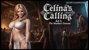 old man spanking hot blonde big tight ass - celina s calling developed by morrak games - 3d porn games
