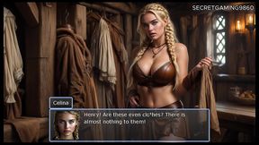 old man spanking hot blonde big tight ass - celina s calling developed by morrak games - 3d porn games