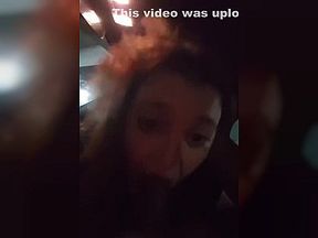 cute bbw sneaking out to suck bbc while husband is inside