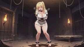 Straitjacket Fantasies #7B: Blonde Inmate's Straitjacketed Surrender (Animated)