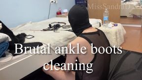 **** ankle boots cleaning