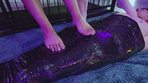 Double Domme Mummification - Encased and Helpless C4SBondage26
