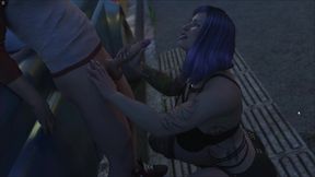 Milf BBW Lady Giving Blowjob To 18 Plus Boy Bruce Huge Cock