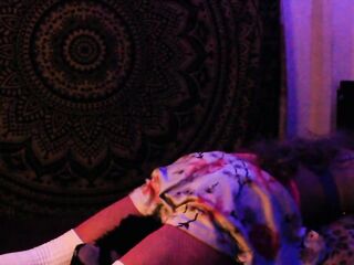 Hawt femboy looks to please herself with her jumping pillows