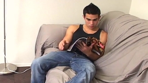 Next Door Twink: Young Buck Loses It On Camera
