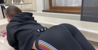 Teasing you to blowjob