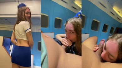 Accidental Sex: Airplane Stewardess (Oops!)