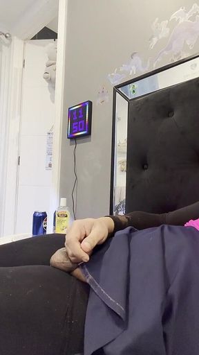 Sissy Play and Cumshot