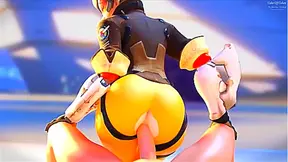 Tracer overwatch porn compilation 3D porn
