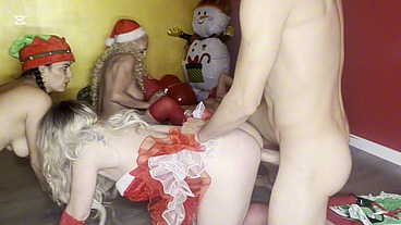 Christmas orgy