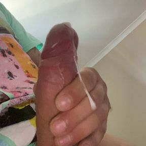 My big cock cumshot