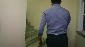 Boss's secretary gets a reaming on the desk during overtime.