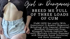 ASMR &#x00A6; Bang Me Till I Conceive &#x00A6; Audio Sex &#x00A6; Date &#x00A6; Triple Cumshot
