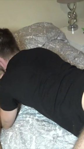 Slut fucked and sued by 2 xxl cocks