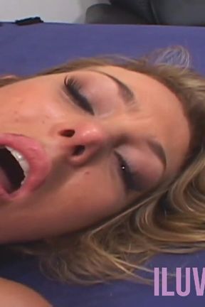 Tattooed small tits blonde fucked in high heels