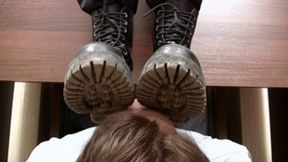 You won`t see anything but the dirt on the soles of my Doc Martens shoes, vf3234h 720p