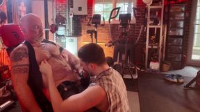 Bear Stuart and Bob Cigar Smoke Fuck