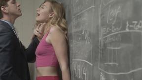 ”Prof Wiener Manhandles College Girl!”