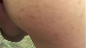 855 JUAN fucked outdoor in exhib bar the top blond Kameron POV SEX