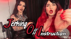 Jerk Off Instructions with me and Demoness Luna POV - [FHD MOV] | Mistress Karino, Demoness Luna