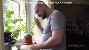 Monika Fox In Euro Milf Monika Stretches Her Butthole With The Help From