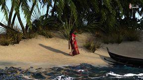 Assam&#039;s Archita had a great fuck on Goa beach