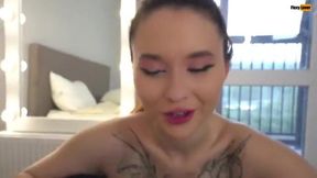 Stepsister Shows Off Her Moves for Her Boyfriend, But I Got There First!