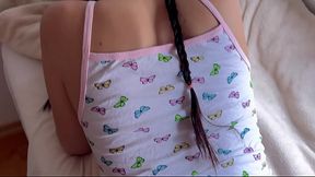 stepbrother caught me masturbating and fucked me to orgasm