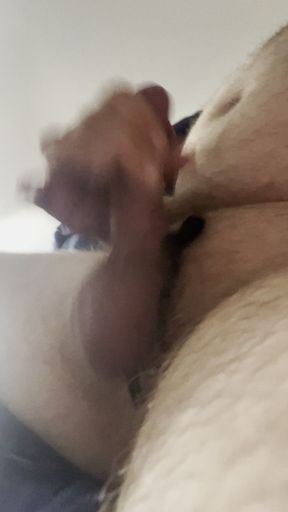 Close up jerk and cum